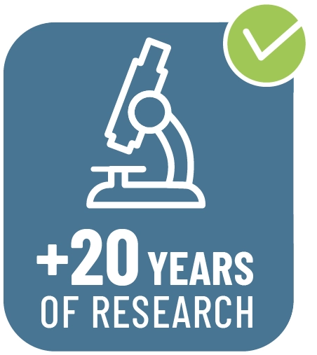 More than 20 years of research