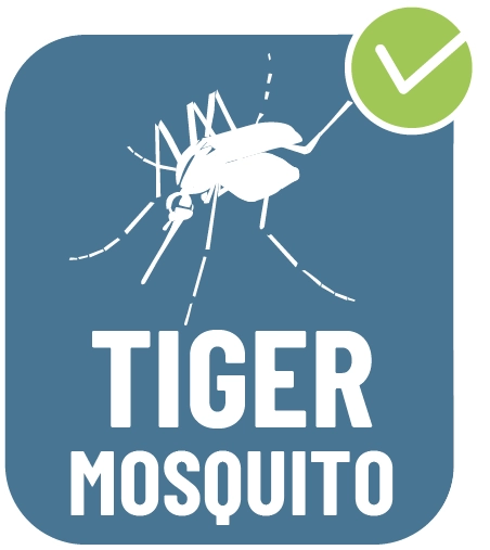 Effective against tiger mosquitoes